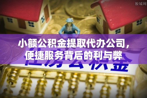 建平小额公积金提取代办公司，便捷服务背后的利与弊